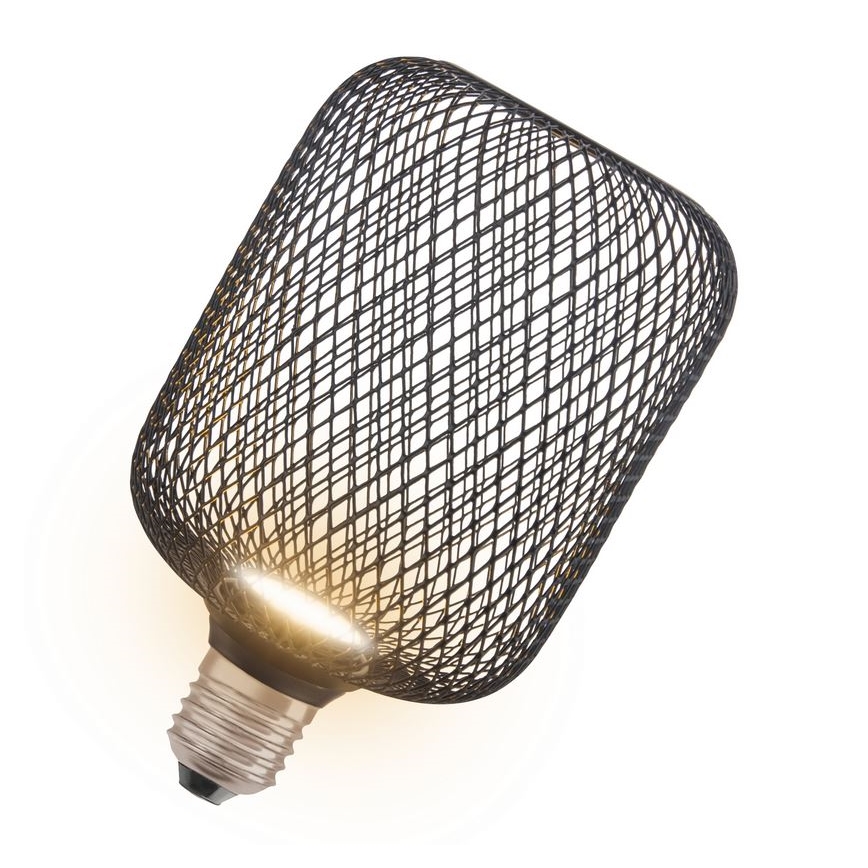 LED-Glühlampe DECOR FLAT E27/3,5W/230V 2700K schwarz - Osram