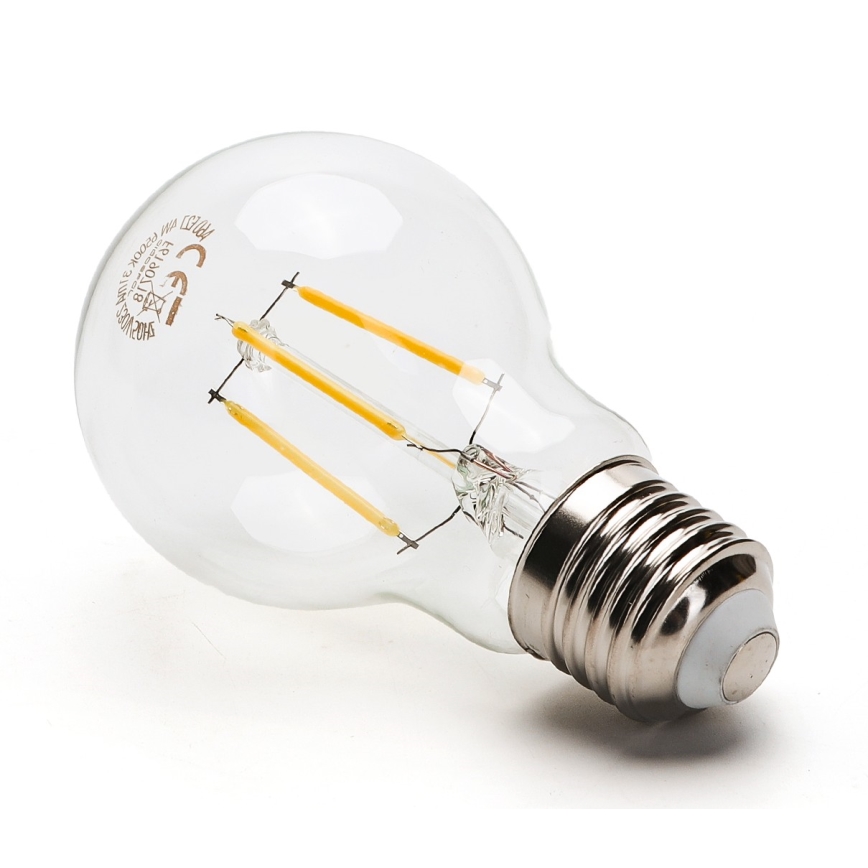 LED-Glühlampe FILAMENT A60 E27/8W/230V 2700K - Aigostar