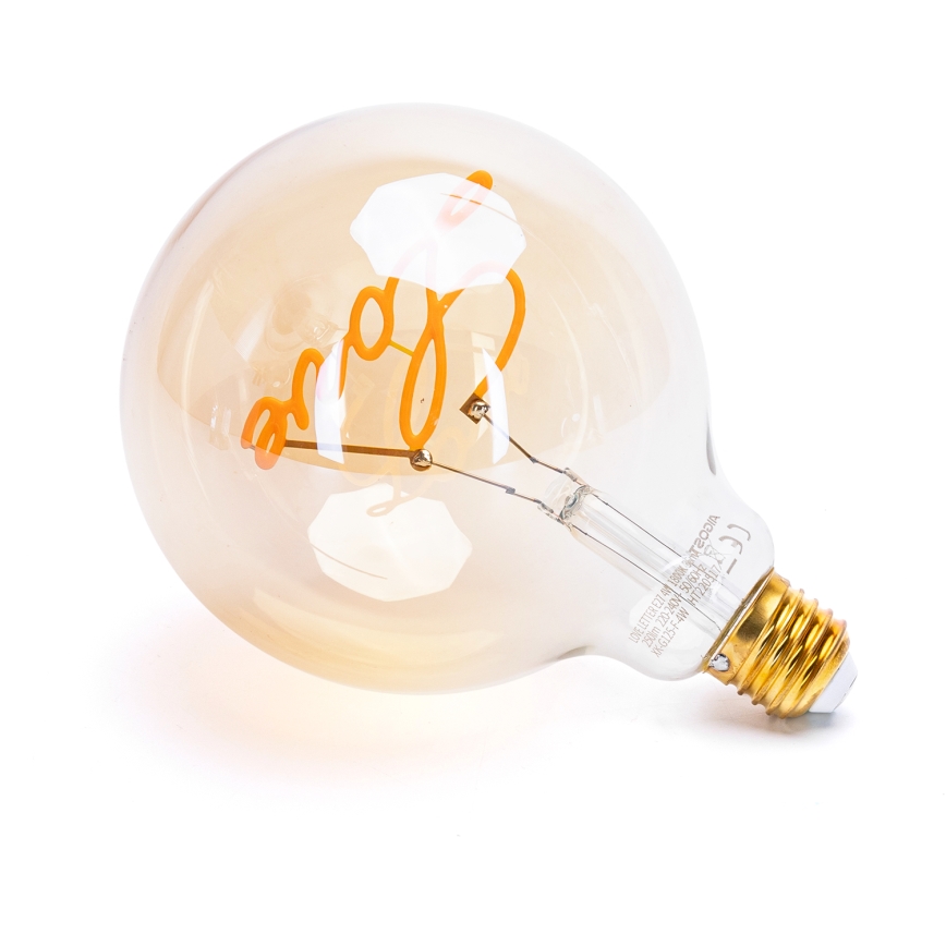 LED-Glühlampe FILAMENT E27/4W/230V 1800K Liebe - Aigostar