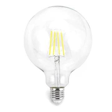 LED-Glühlampe FILAMENT G125 E27/8W/230V 6500K - Aigostar