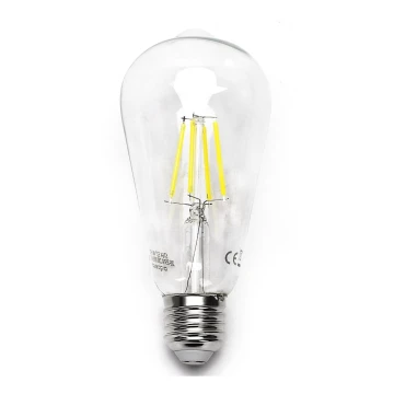 LED-Glühlampe FILAMENT ST64 E27/6W/230V 6500K - Aigostar