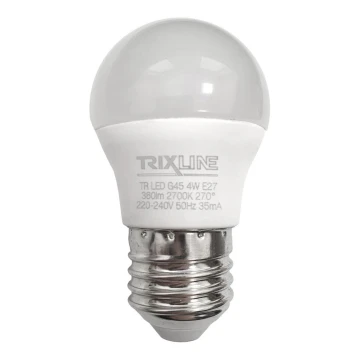 LED-Glühlampe G45 E27/4W/230V 2700K