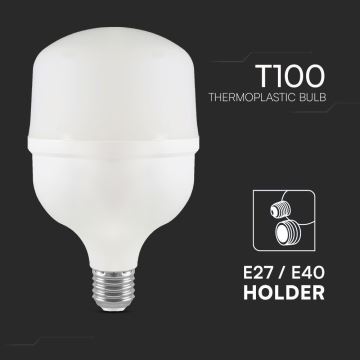 LED-Glühlampe T100 E27/30W/230V 4000K