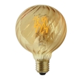 LED-Glühlampe VINTAGE AMBER G95 E27/4W/230V 2700K