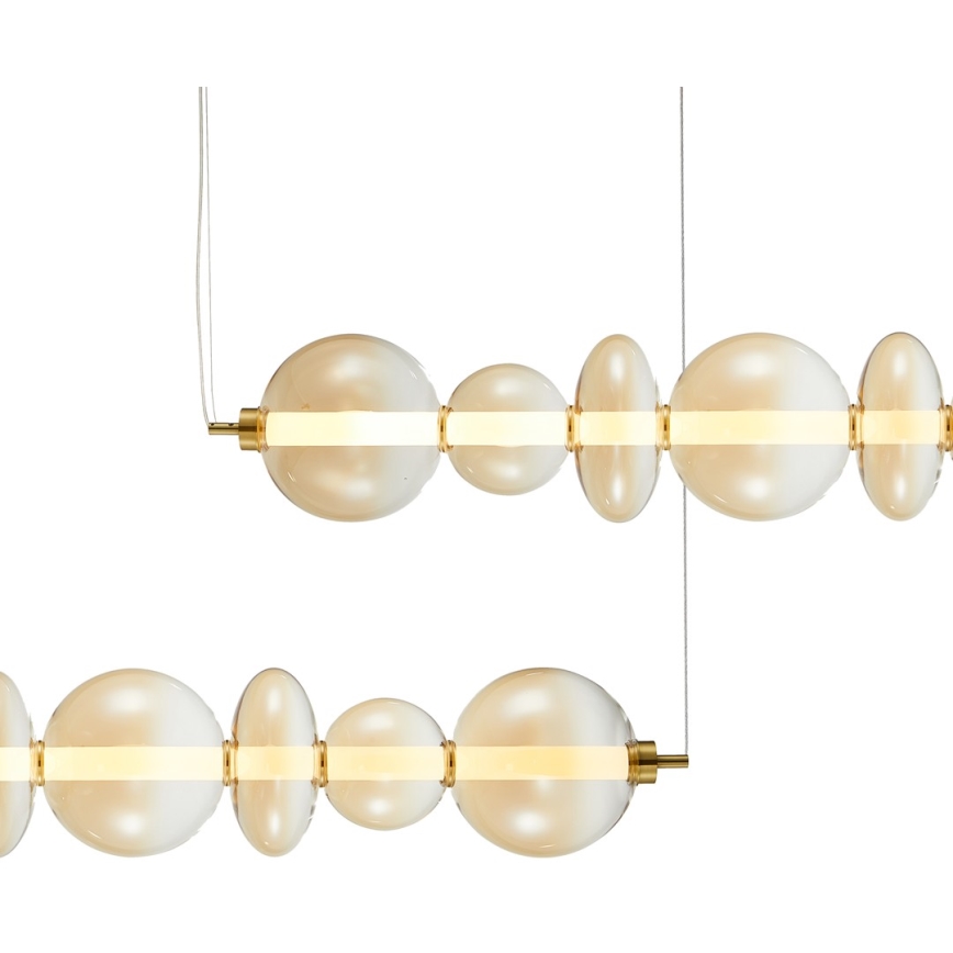 LED-Hängeleuchte an Schnur DAPHNE LED/40W/230V golden