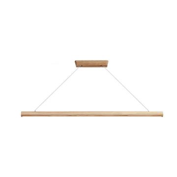 LED-Hängeleuchte an Schnur LED/22W/230V 4000K 120 cm Esche/Massivholz