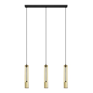 LED Hängeleuchte BARS 3xGU10/4,8W/230V gold