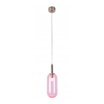 LED Hängeleuchte FIUGGI LED/6W/230V rosa