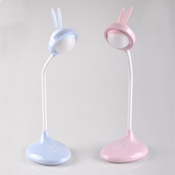 LED-Kinder-Touch-Lampe RABBIT LED/0,4W/5V 3000/6500K blau + USB