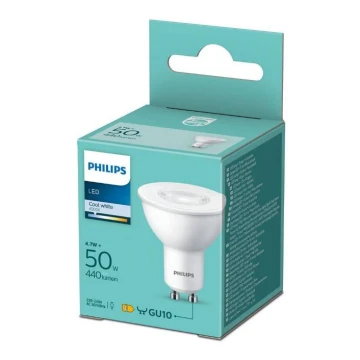 LED-Leuchtmittel Philips GU10/4,7W/230V 4000K