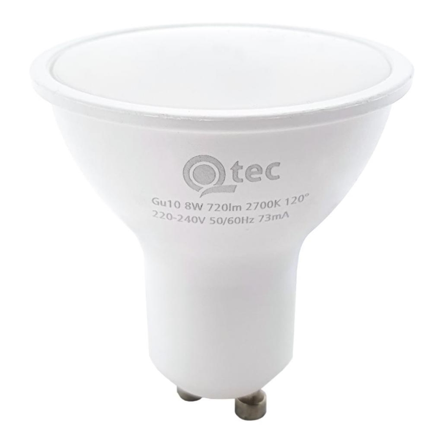 LED-Leuchtmittel Qtec GU10/8W/230V 2700K