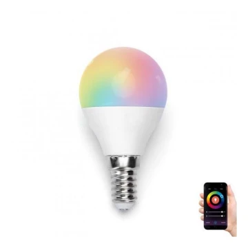 LED-RGB-Lampe C37 E27/7W/230V 3000-6500K Wi-Fi - Aigostar