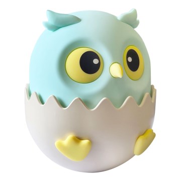 LED-RGBW- Dimmbar für Kinder Touch Leuchte OWL LED/1W/5V USB 1200 mAh Eule blau