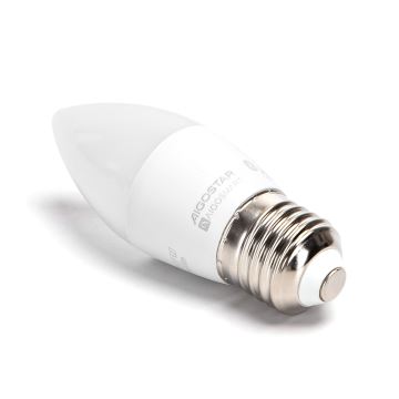 LED-RGBW-Glühbirne C37 E27/6,5W/230V 2700-6500K - Aigostar