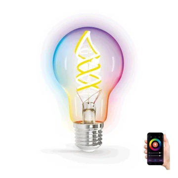 LED-RGBW-Glühbirne FILAMENT A60 E27/4,9W/230V 2700K Wi-Fi - Aigostar