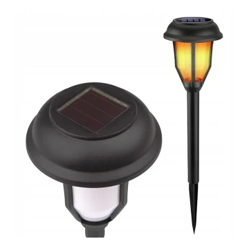 LED-Solarlampe mit Dämmerungssensor LED/2V IP44