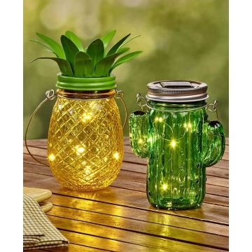 LED-Solarleuchte JAR LED/1,2V IP44 Ananas