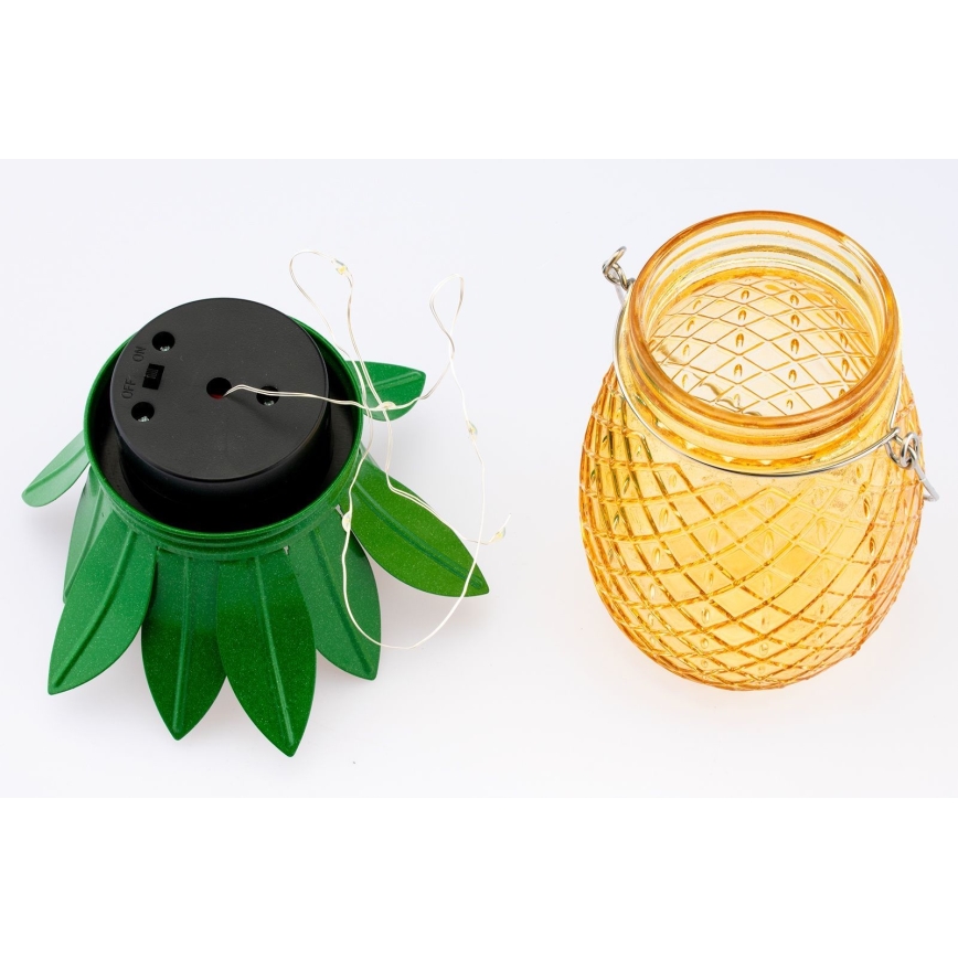 LED-Solarleuchte JAR LED/1,2V IP44 Ananas