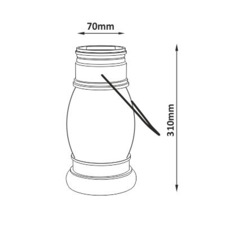 LED-Solarleuchte LED/1,2V IP44