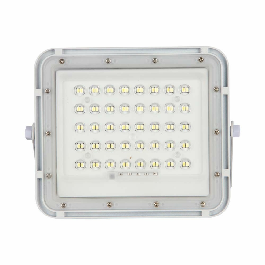 Dimmbarer LED-Solarreflektor für den Außenbereich LED/10W/3,2V IP65 6400K weiß + Fernbedienung