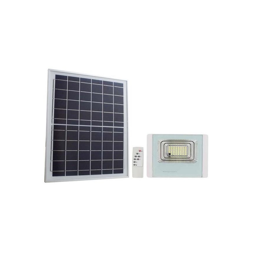 LED Solarstrahler für den Außenbereich LED/12W/3,2V IP65 6400K + Fernbedienung