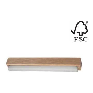 LED-Spiegelbeleuchtung für Badezimmer AQUAVIVA LED/6W/230V 39 cm IP44 Eiche – FSC-zertifiziert