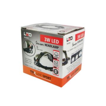 LED Stirnlampe mit Sensor LED/3W/3xAAA