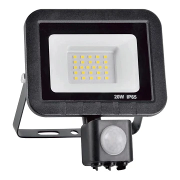 LED Strahler mit Sensor LED/20W/230V IP65