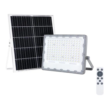 LED – Strahler mit Solarpanel FOCUS 100W/15000 mAh 3,2V 6000K IP65 + Fernbedienung