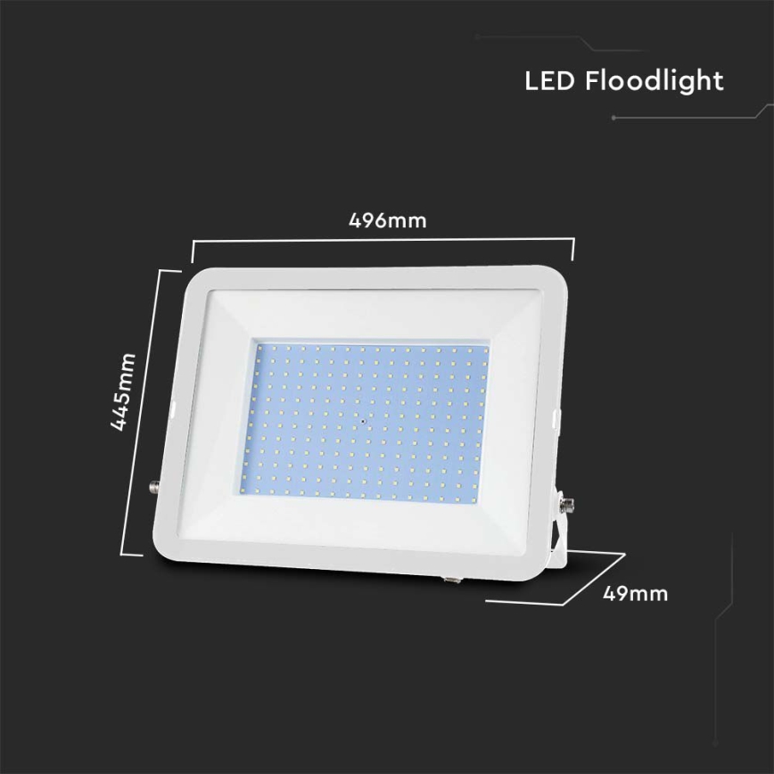 LED-Strahler SAMSUNG CHIP LED/300W/230V 6500K IP65 weiß