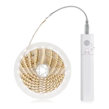 LED-Streifen mit Sensor 4xAAA 3000K 1m