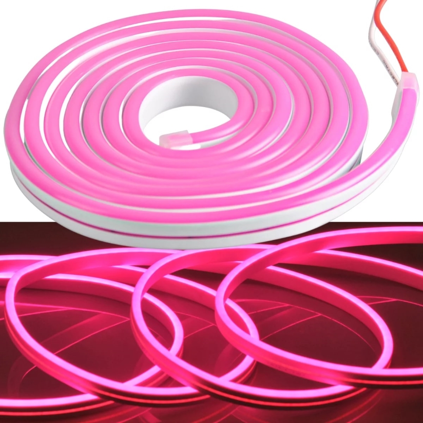 LED-Streifen NEON 2 m LED/17W/12V IP65 pink