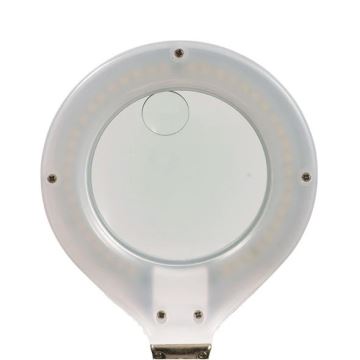 LED-Tischleuchte mit Lupe LED/6,5W/230V weiß