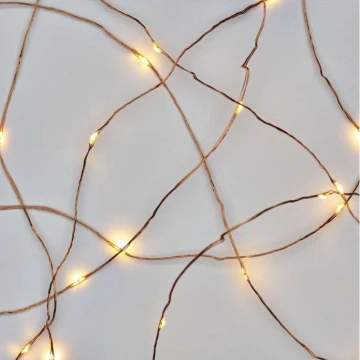 LED Weihnachtskette 20xLED/2,4m warmweiß