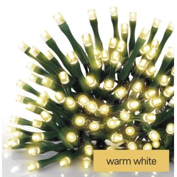 LED Weihnachtskette für den Außenbereich 200xLED/8 Modi 8,6m IP44 warmweiß