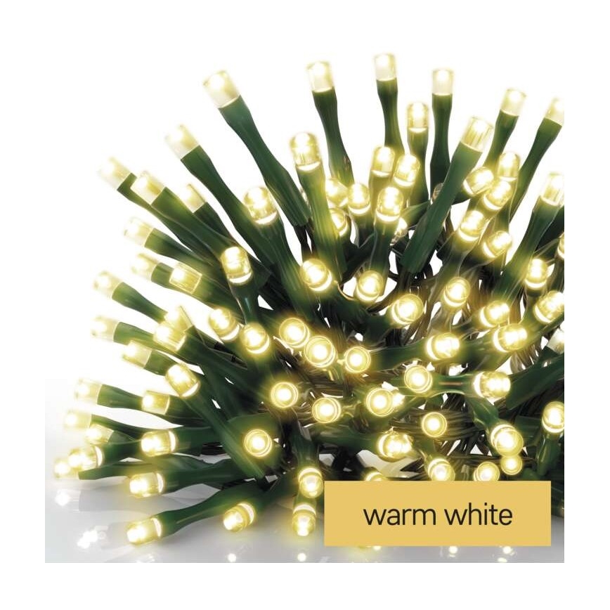 LED-Weihnachtskette für den Außenbereich 240xLED/29m IP44 warmweiß