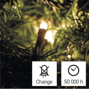 LED-Weihnachtskette für den Außenbereich 240xLED/29m IP44 warmweiß