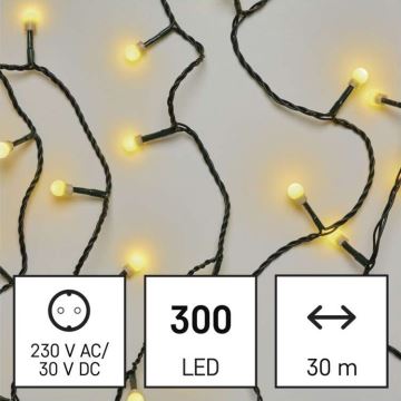 LED-Weihnachtskette für den Außenbereich 300xLED/35m IP44 warmweiß