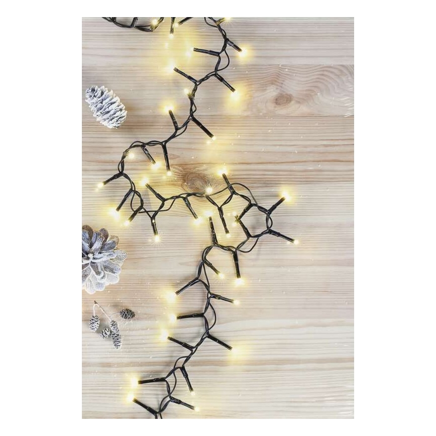 LED-Weihnachtskette für den Außenbereich 400xLED/13m IP44 warmweiß