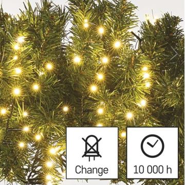 LED-Weihnachtskette für den Außenbereich 400xLED/13m IP44 warmweiß