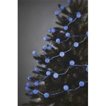 LED-Weihnachtskette für den Außenbereich 40xLED/9m IP44 blau