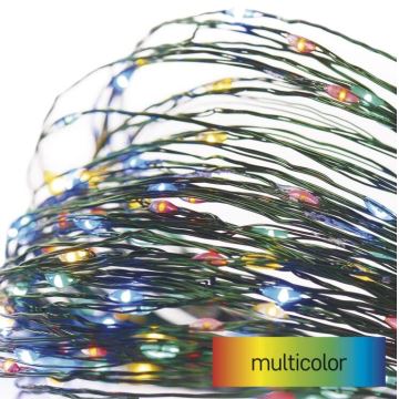 LED-Weihnachtskette für den Außenbereich 40xLED/9m IP44 multicolor