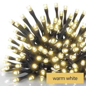 LED-Weihnachtskette für den Außenbereich 50xLED/5m IP44 warmweiβ