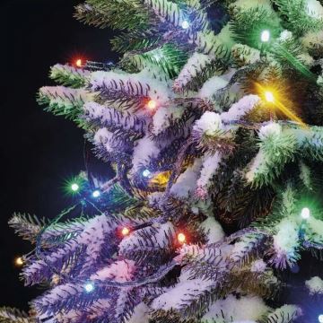 LED-Weihnachtslichterkette für den Außenbereich 100xLED/10m IP44 mehrfarbig