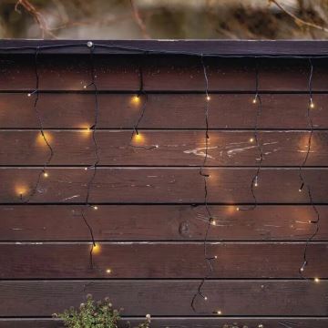 LED-Weihnachtslichterkette für den Außenbereich 100xLED/2,5x0,9m IP44 warmweiβ