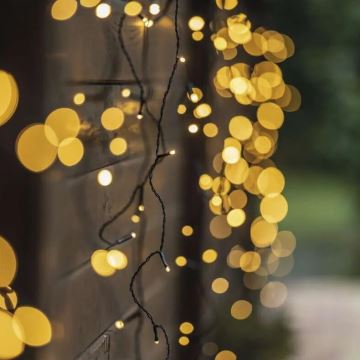 LED-Weihnachtslichterkette für den Außenbereich 100xLED/2,5x0,9m IP44 warmweiβ