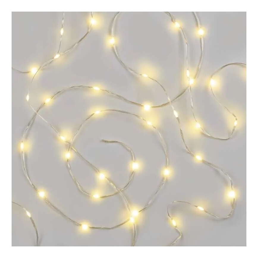 LED-Weihnachtslichterkette für den Außenbereich 120xLED/17m IP44 warmweiβ