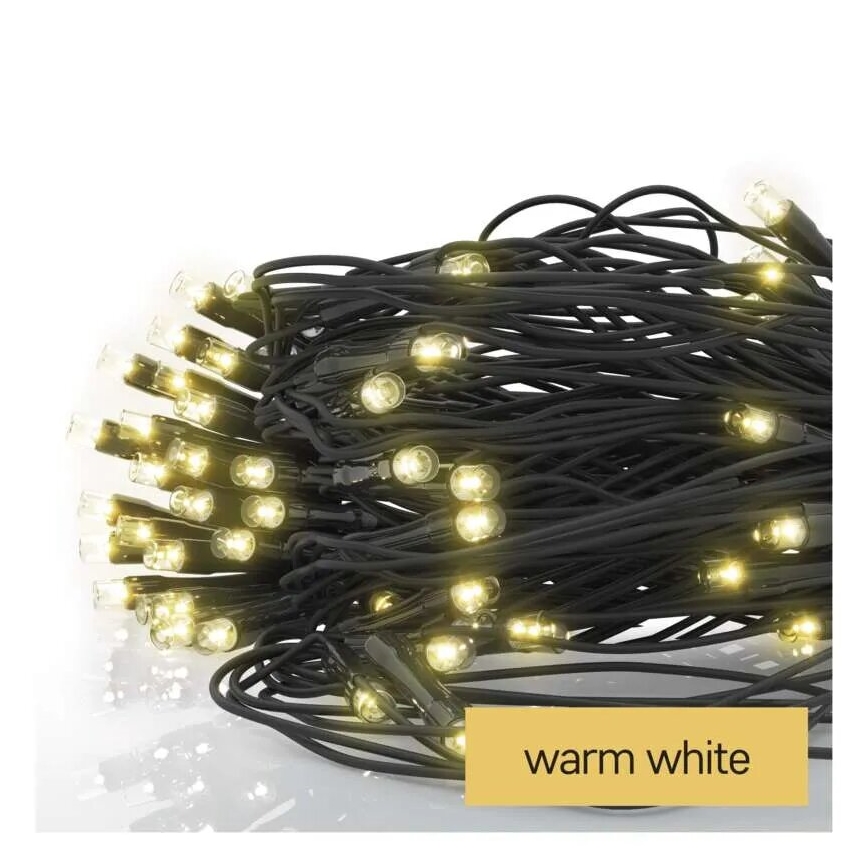 LED-Weihnachtslichterkette für den Außenbereich 160xLED/2x1,5m IP44 warmweiβ