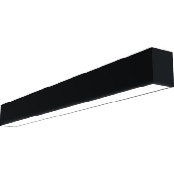 LED2 - LED-Deckenleuchte LINO LED/24W/230V 3000K/3500K/4000K schwarz 90 cm