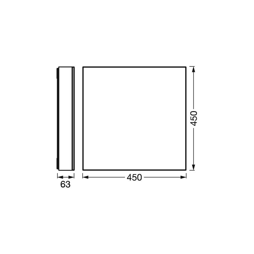 Ledvance -Dimmbare LED-Deckenleuchte SMART+ FRAMELESS LED/24,5W/230V 3000-6500K Wi-Fi